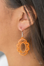 Load image into Gallery viewer, Mantras and Mandalas - Orange - VJ Bedazzled Jewelry
