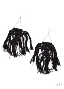 Modern Day Macrame - Black - VJ Bedazzled Jewelry