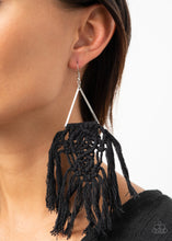 Load image into Gallery viewer, Modern Day Macrame - Black - VJ Bedazzled Jewelry
