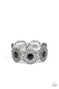Painted Garden - Black - VJ Bedazzled Jewelry