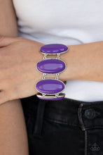 Load image into Gallery viewer, Power Pop - Purple Bracelet - VJ Bedazzled Jewelry
