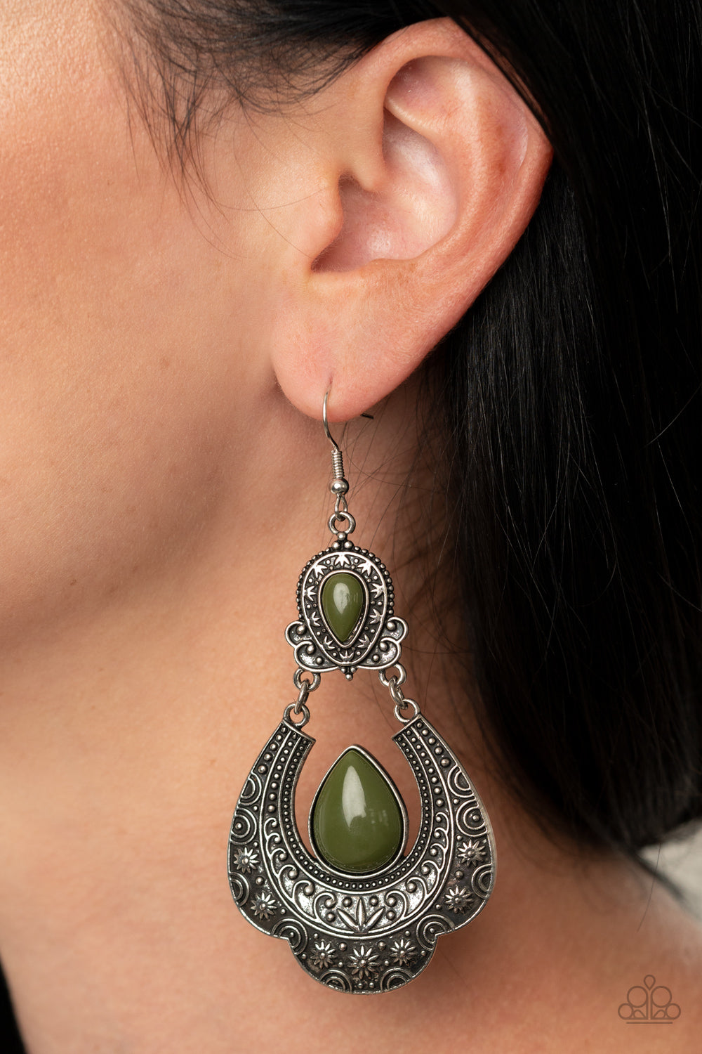 Rise in Rome - green - VJ Bedazzled Jewelry