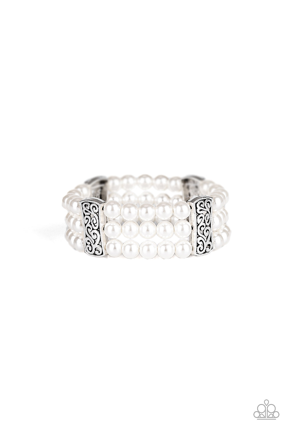 Ritzy Ritz - White - VJ Bedazzled Jewelry
