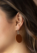 Load image into Gallery viewer, Sooner or LEATHER - brown - VJ Bedazzled Jewelry
