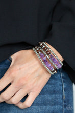 Load image into Gallery viewer, Soul Searching purple - VJ Bedazzled Jewelry

