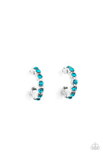 Load image into Gallery viewer, Starlet Shimmer Rhine Hoops - VJ Bedazzled Jewelry
