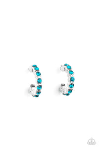 Starlet Shimmer Rhine Hoops - VJ Bedazzled Jewelry