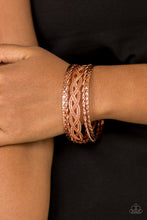 Load image into Gallery viewer, Straight Street - Copper - VJ Bedazzled Jewelry
