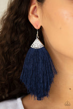 Load image into Gallery viewer, Tassel tempo blue - VJ Bedazzled Jewelry
