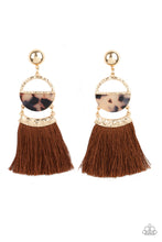 Load image into Gallery viewer, Tassle Trot brown - VJ Bedazzled Jewelry
