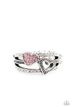 Load image into Gallery viewer, You Make My Heart BLING - Pink - VJ Bedazzled Jewelry
