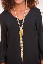 Load image into Gallery viewer, SCARFed for Attention - Gold - VJ Bedazzled Jewelry
