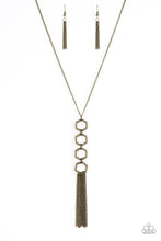 Load image into Gallery viewer, Ready, Set, GEO! - Brass - VJ Bedazzled Jewelry
