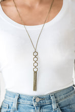 Load image into Gallery viewer, Ready, Set, GEO! - Brass - VJ Bedazzled Jewelry
