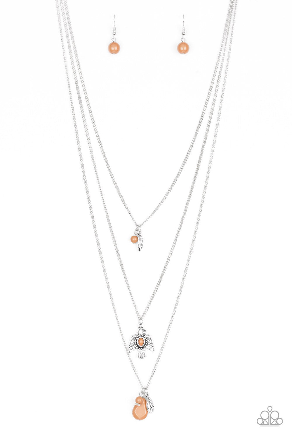 Soar With The Eagles - Brown - VJ Bedazzled Jewelry