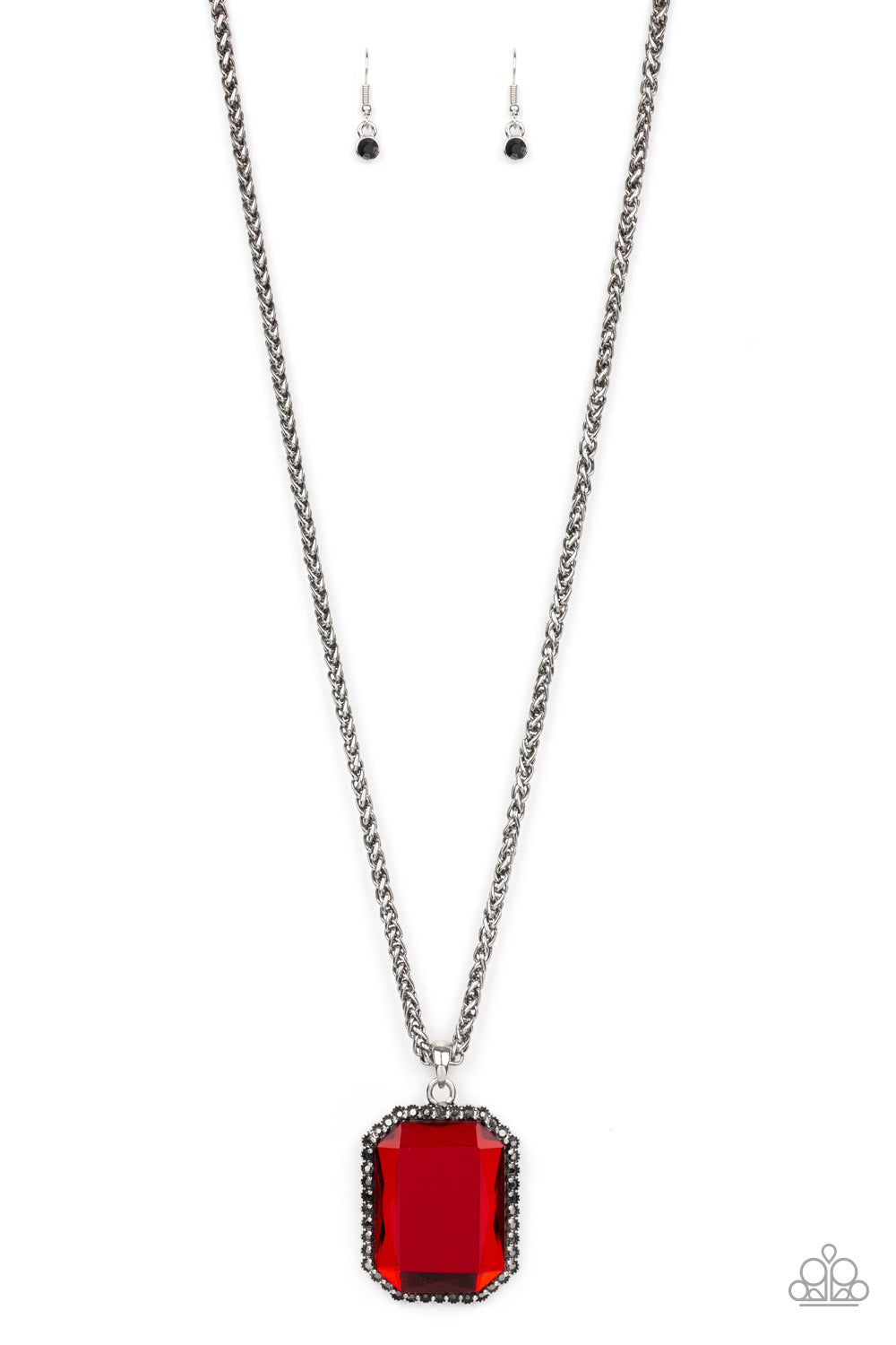 Let your Heir down, red - VJ Bedazzled Jewelry