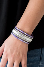 Load image into Gallery viewer, Rock Star Rocker - Purple - VJ Bedazzled Jewelry
