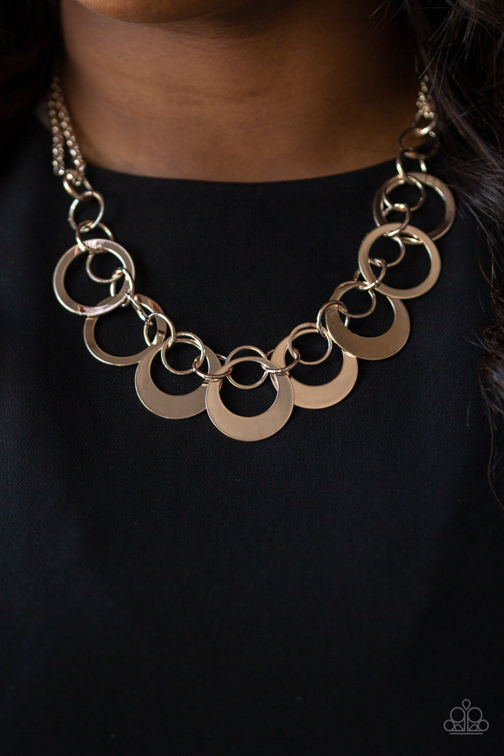 In full orbit- rose gold - VJ Bedazzled Jewelry