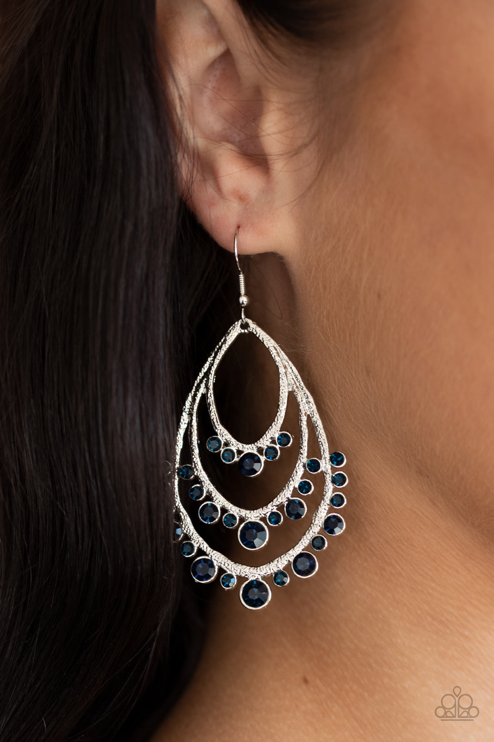 Break Out In TIERS - blue - VJ Bedazzled Jewelry