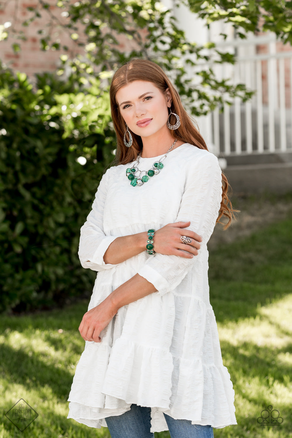 Glimpses of Malibu green - September 2020 - VJ Bedazzled Jewelry
