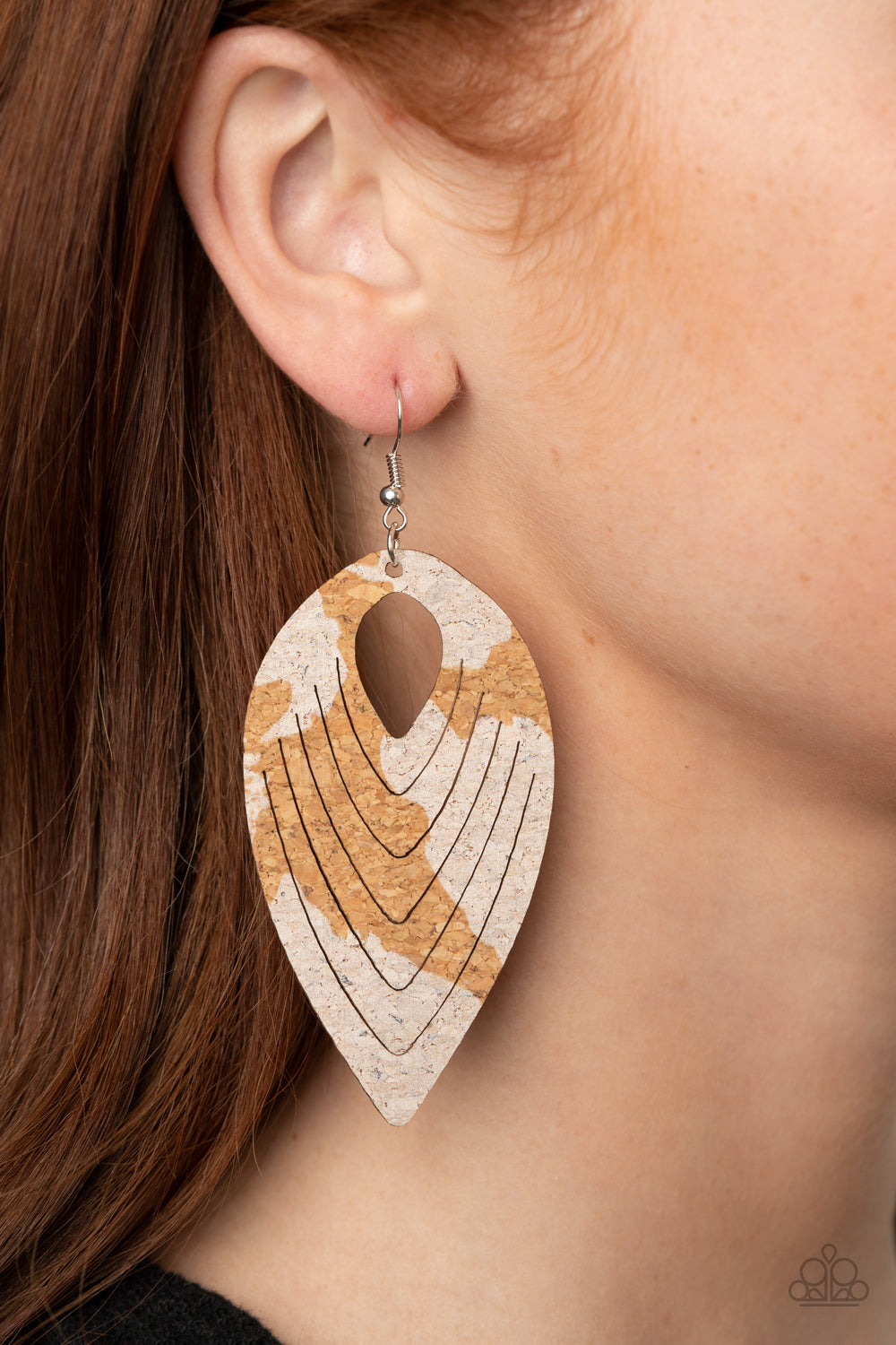 Cork Cabana - White - VJ Bedazzled Jewelry