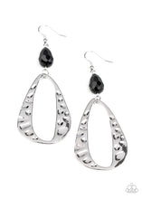Load image into Gallery viewer, Enhanced Elegance - Black Earrings - VJ Bedazzled Jewelry
