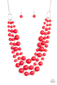 Everyone Scatter! - Red - VJ Bedazzled Jewelry