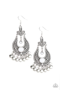 Fiesta Flair - White - VJ Bedazzled Jewelry