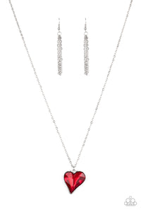 Heart Flutter red - VJ Bedazzled Jewelry
