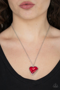 Heart Flutter red - VJ Bedazzled Jewelry