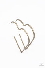 Load image into Gallery viewer, I HEART a Rumor - Brass - VJ Bedazzled Jewelry
