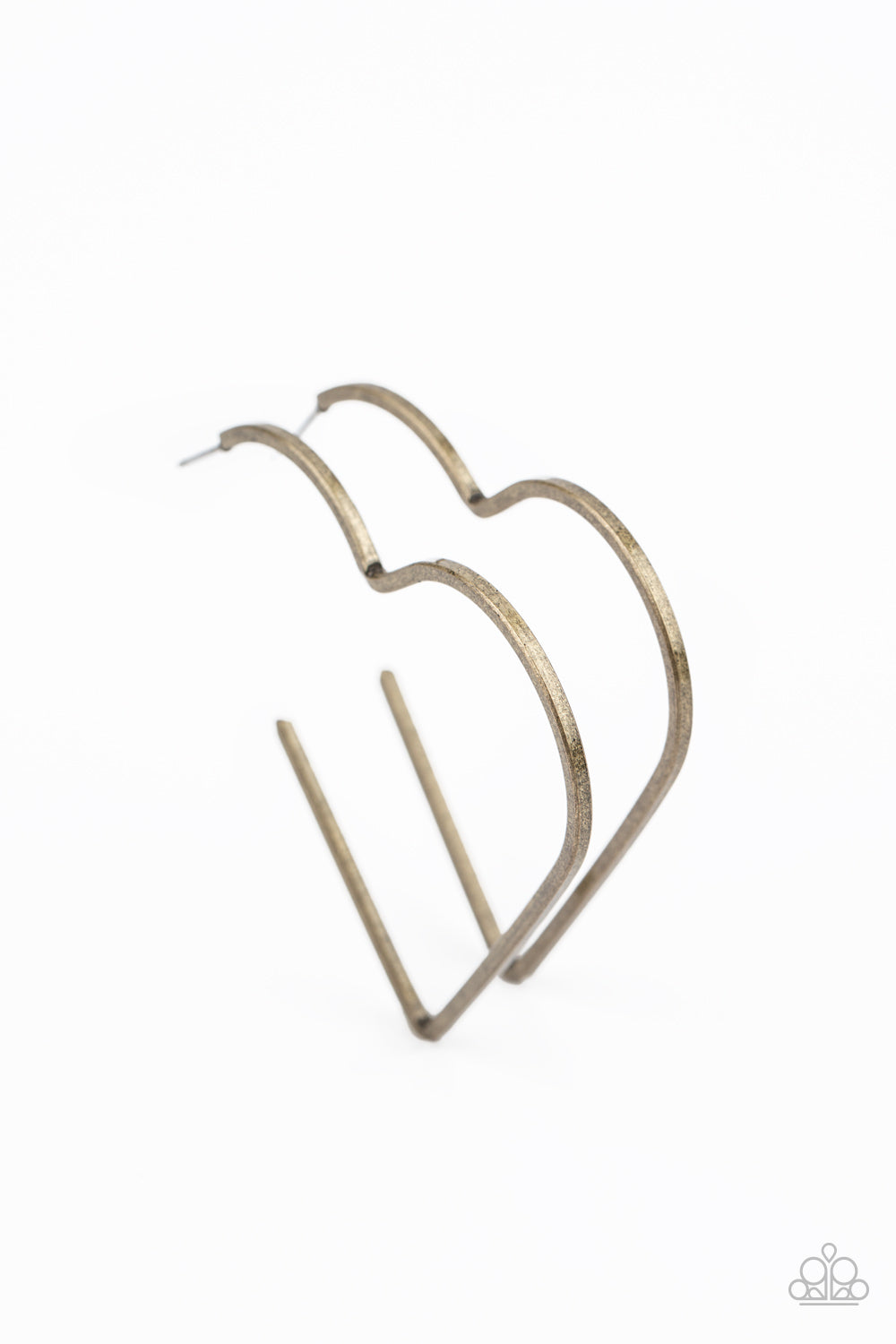 I HEART a Rumor - Brass - VJ Bedazzled Jewelry