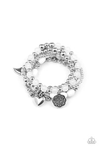 No CHARM Done - White - VJ Bedazzled Jewelry