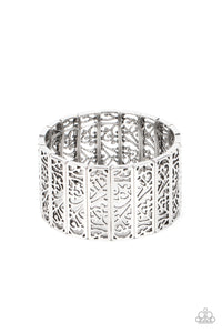 Ornate Orchards - Silver - VJ Bedazzled Jewelry
