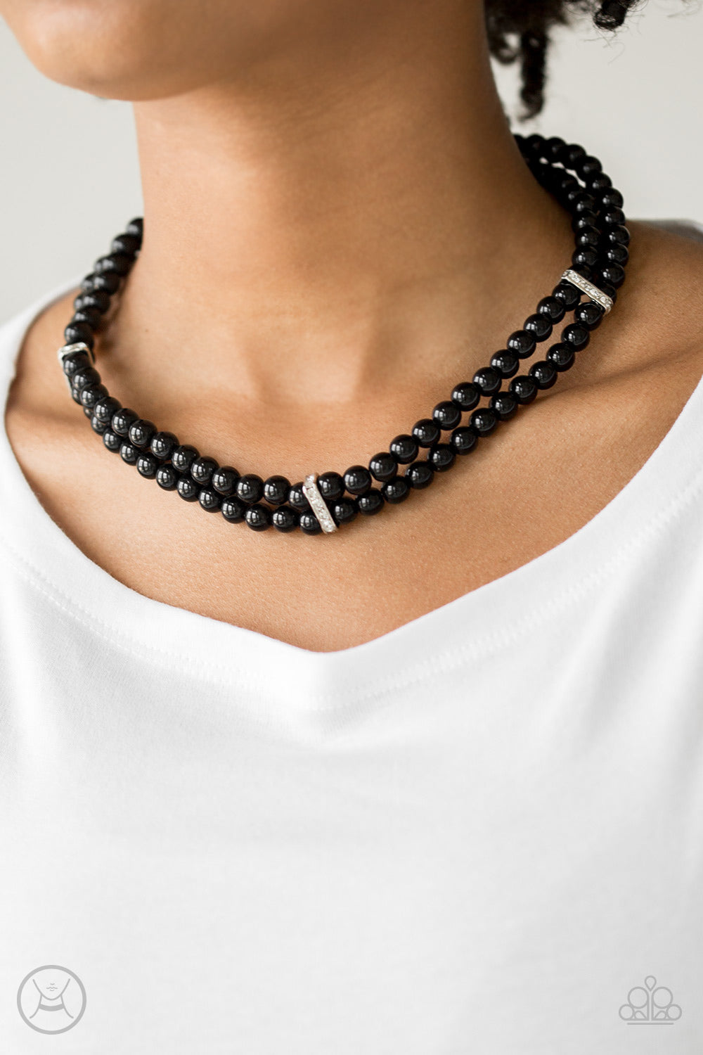 Put On Your Party Dress - Black - VJ Bedazzled Jewelry