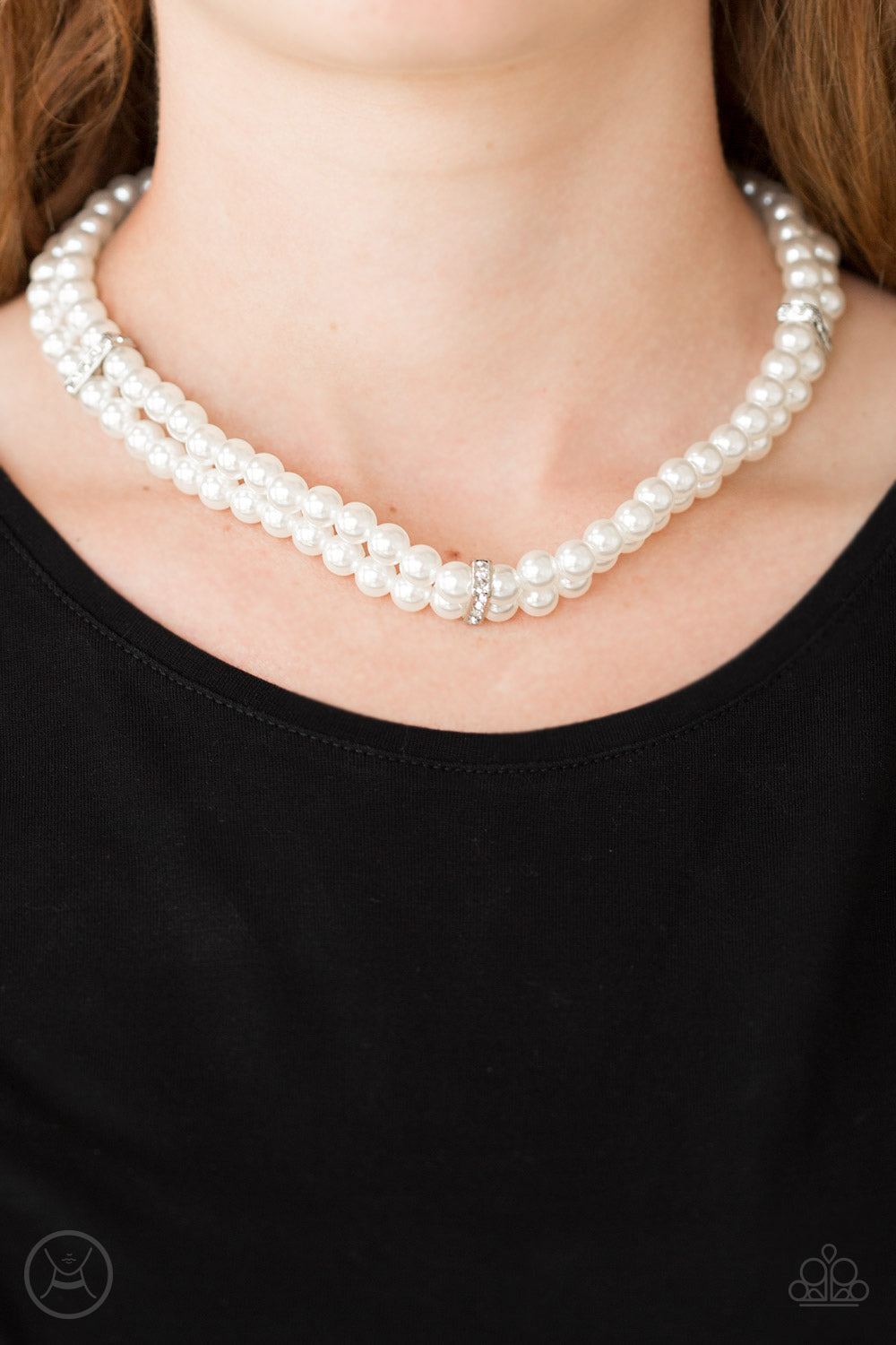 Put on your party dress- white - VJ Bedazzled Jewelry