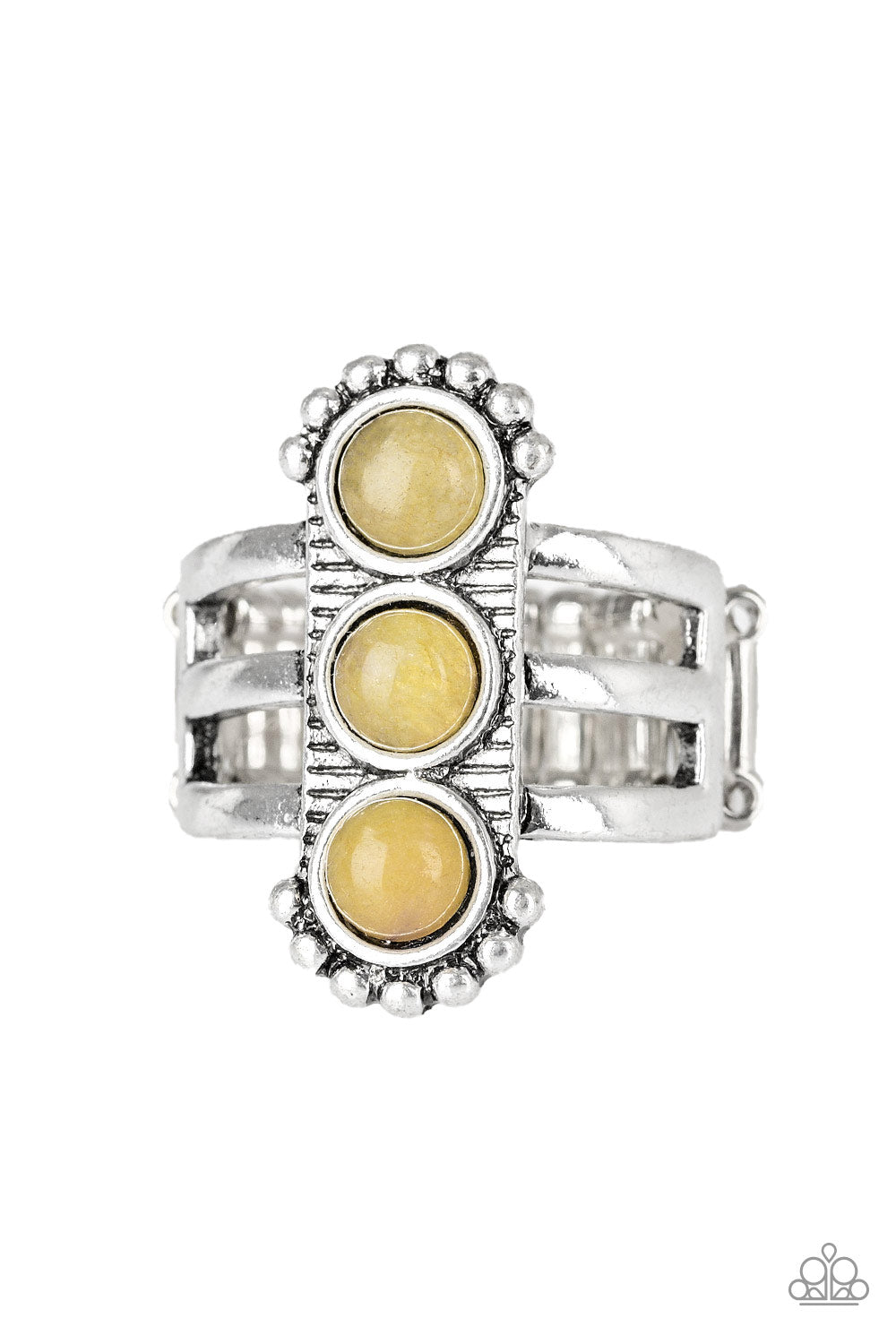Rio Trio - Yellow - VJ Bedazzled Jewelry