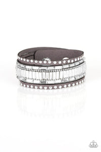 Rock Star Rocker - Silver - VJ Bedazzled Jewelry