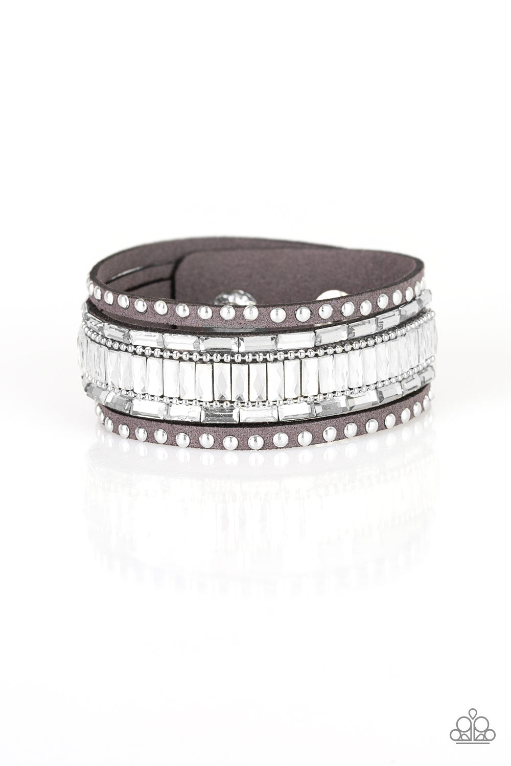 Rock Star Rocker - Silver - VJ Bedazzled Jewelry