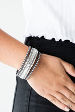 Load image into Gallery viewer, Rock Star Rocker - Silver - VJ Bedazzled Jewelry
