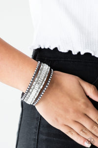 Rock Star Rocker - Silver - VJ Bedazzled Jewelry