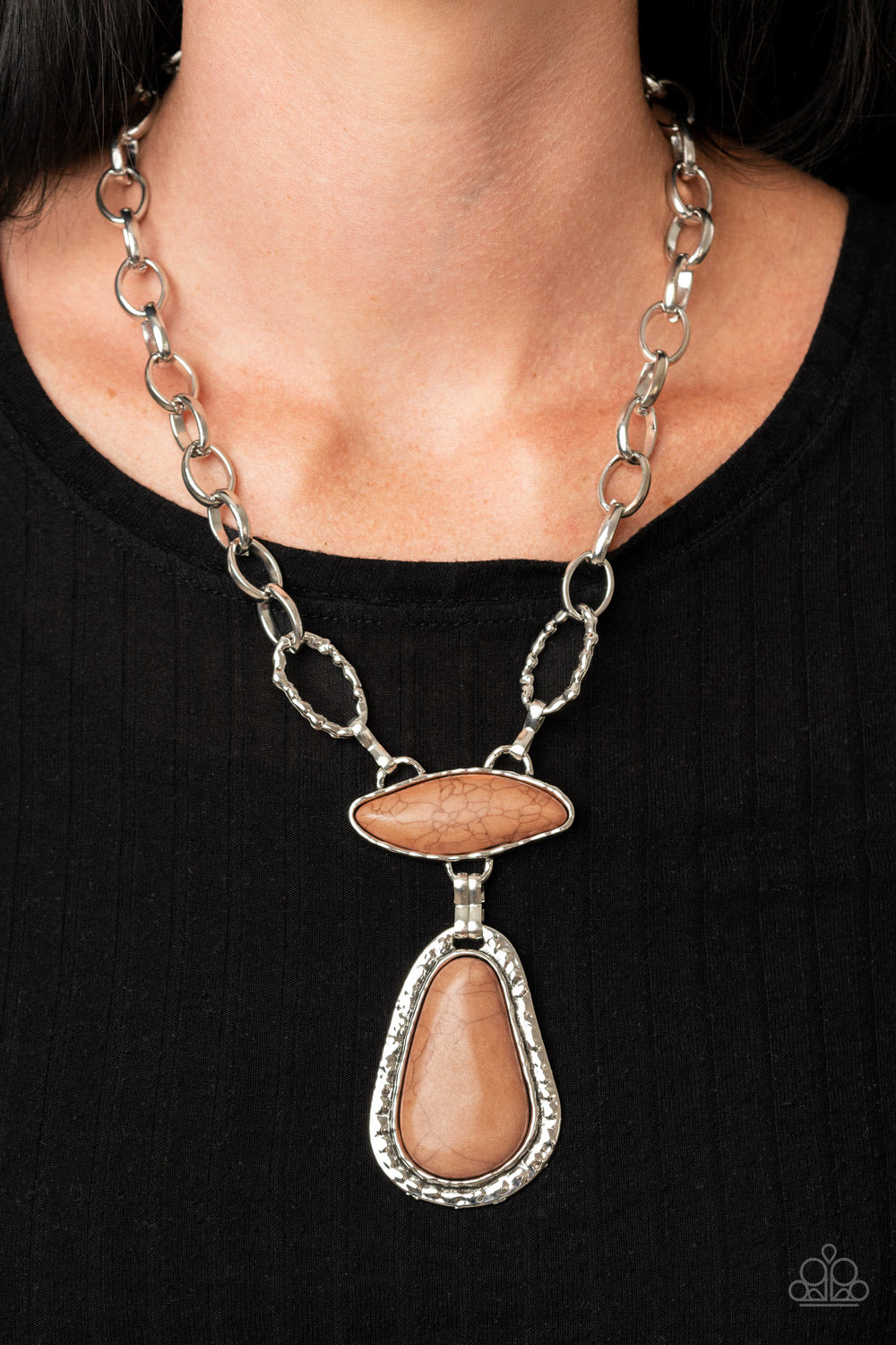 Rural Rapture - Brown - VJ Bedazzled Jewelry