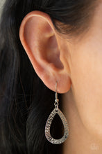 Load image into Gallery viewer, Teardrop Tempest - Silver - VJ Bedazzled Jewelry
