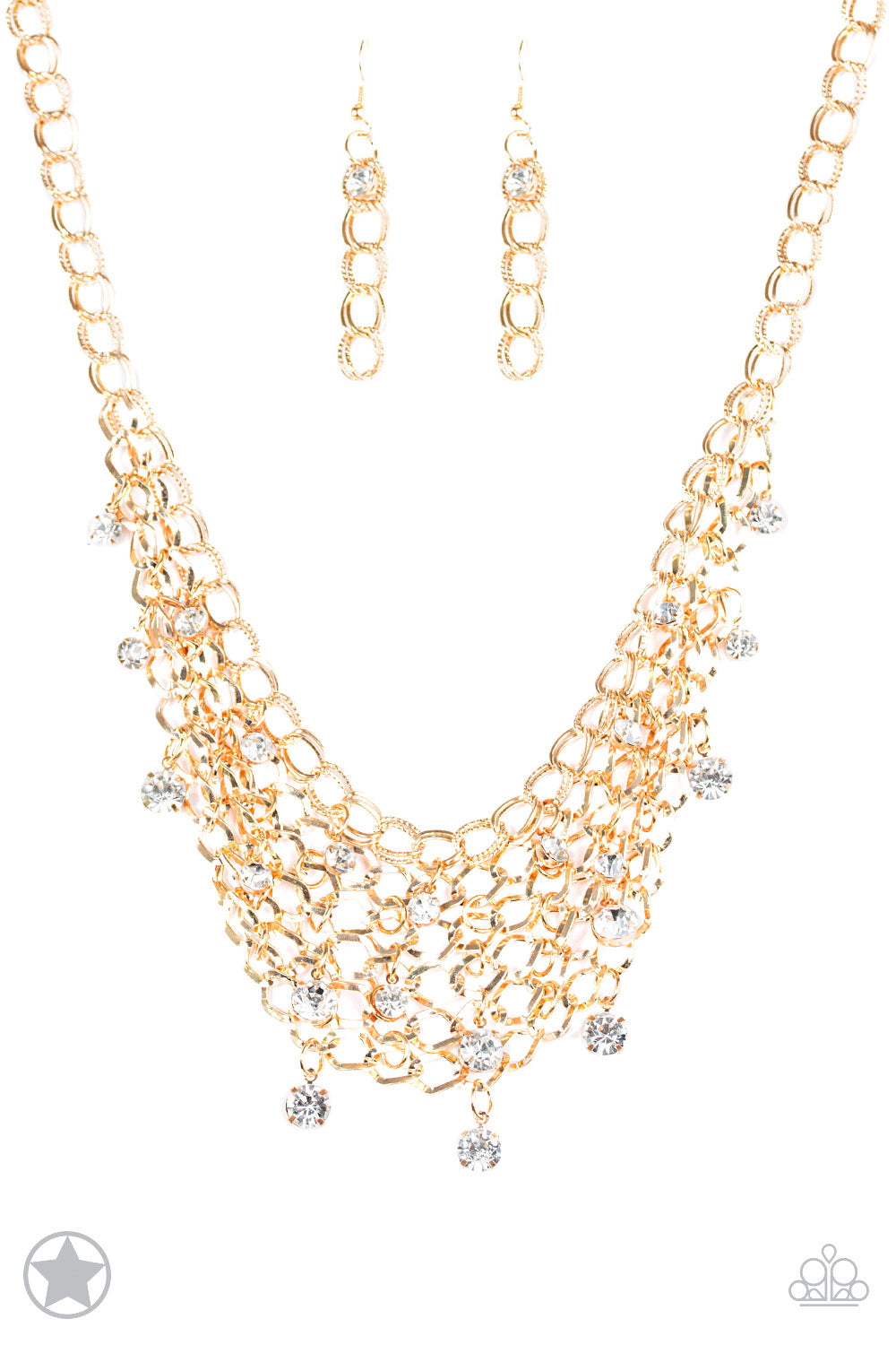 Fishing for Compliments - Gold - VJ Bedazzled Jewelry