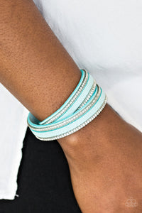 Going For Glam - Blue - VJ Bedazzled Jewelry
