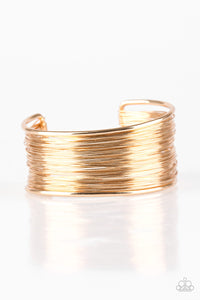 Wire Warrior - Gold - VJ Bedazzled Jewelry