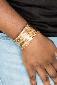 Wire Warrior - Gold - VJ Bedazzled Jewelry