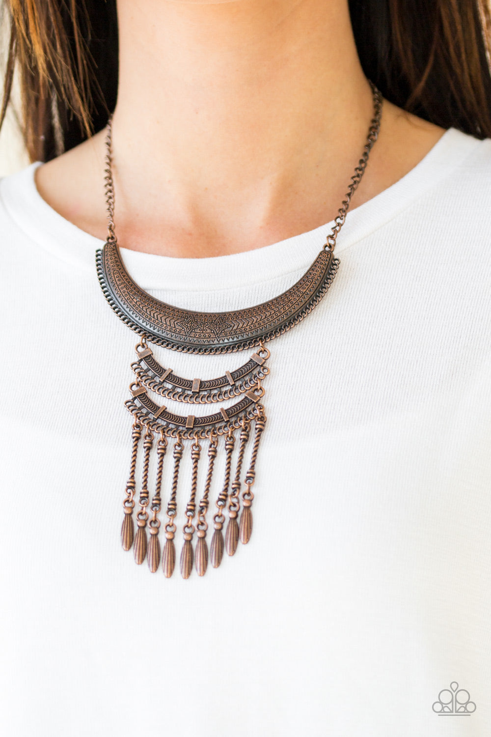 Eastern Empress - Copper - VJ Bedazzled Jewelry