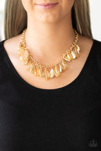 Load image into Gallery viewer, Fringe Fabulous - Gold - VJ Bedazzled Jewelry
