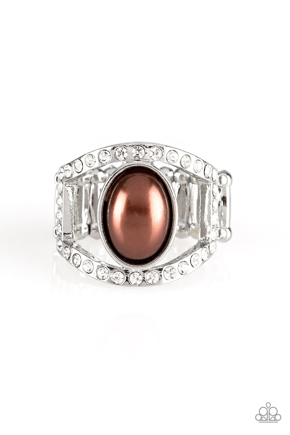 Radiating Riches - Brown - VJ Bedazzled Jewelry